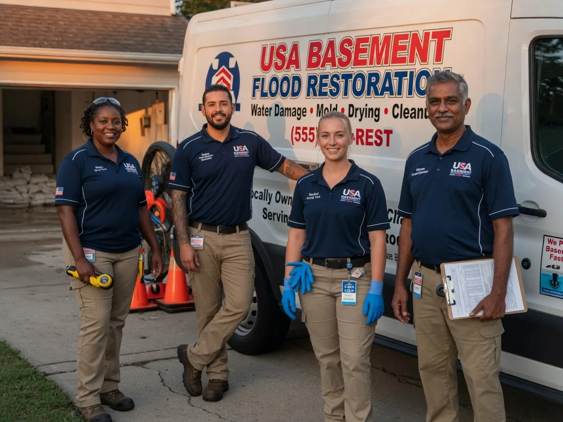 Basement Flood Cleanup company in Edinburg, ND